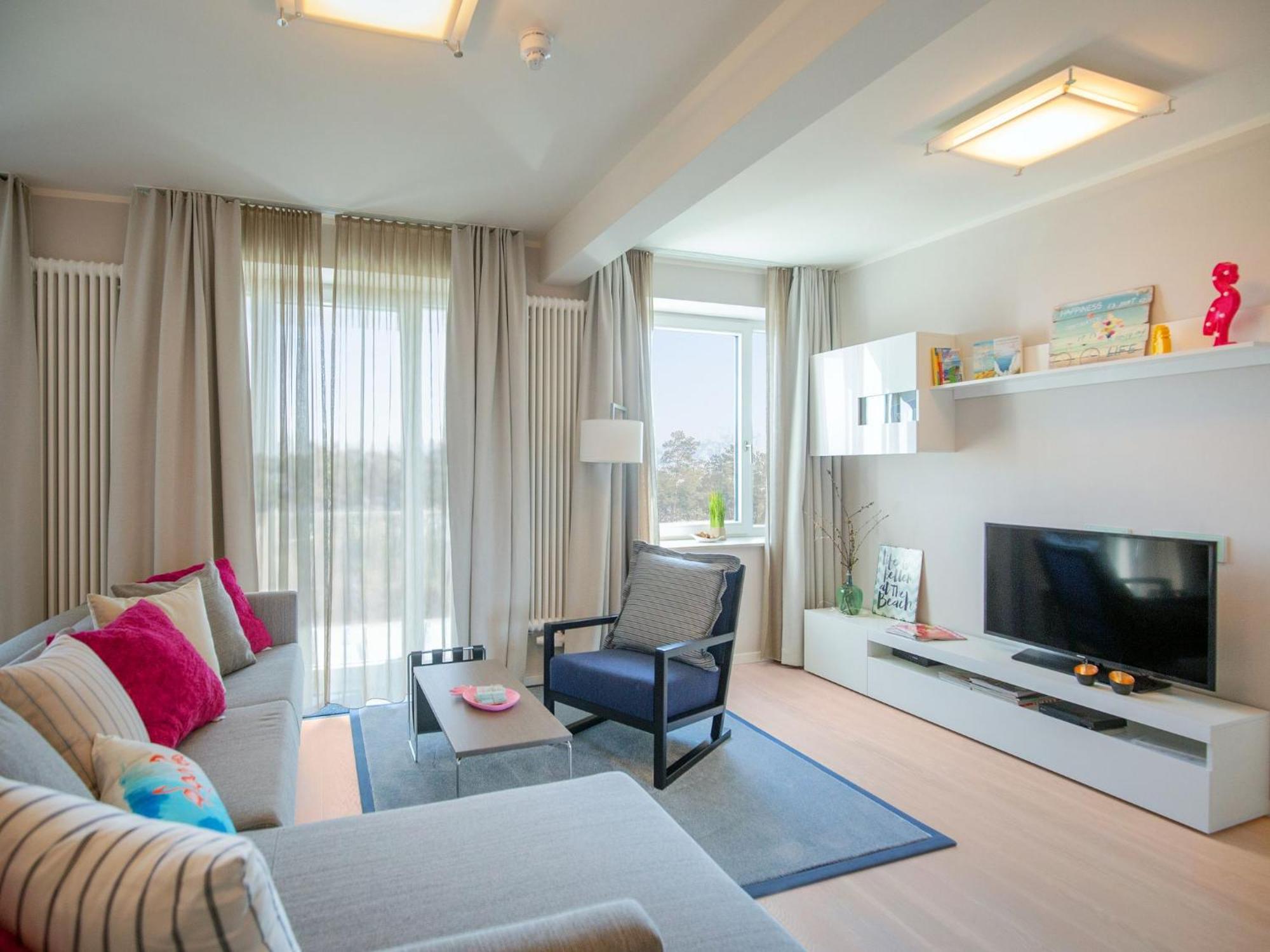 Duenenresidenz Prora - Ferienwohnung Mit Meerblick, 2 Schlafzimmern, Sauna Und Balkon Np-404 ビンツ エクステリア 写真