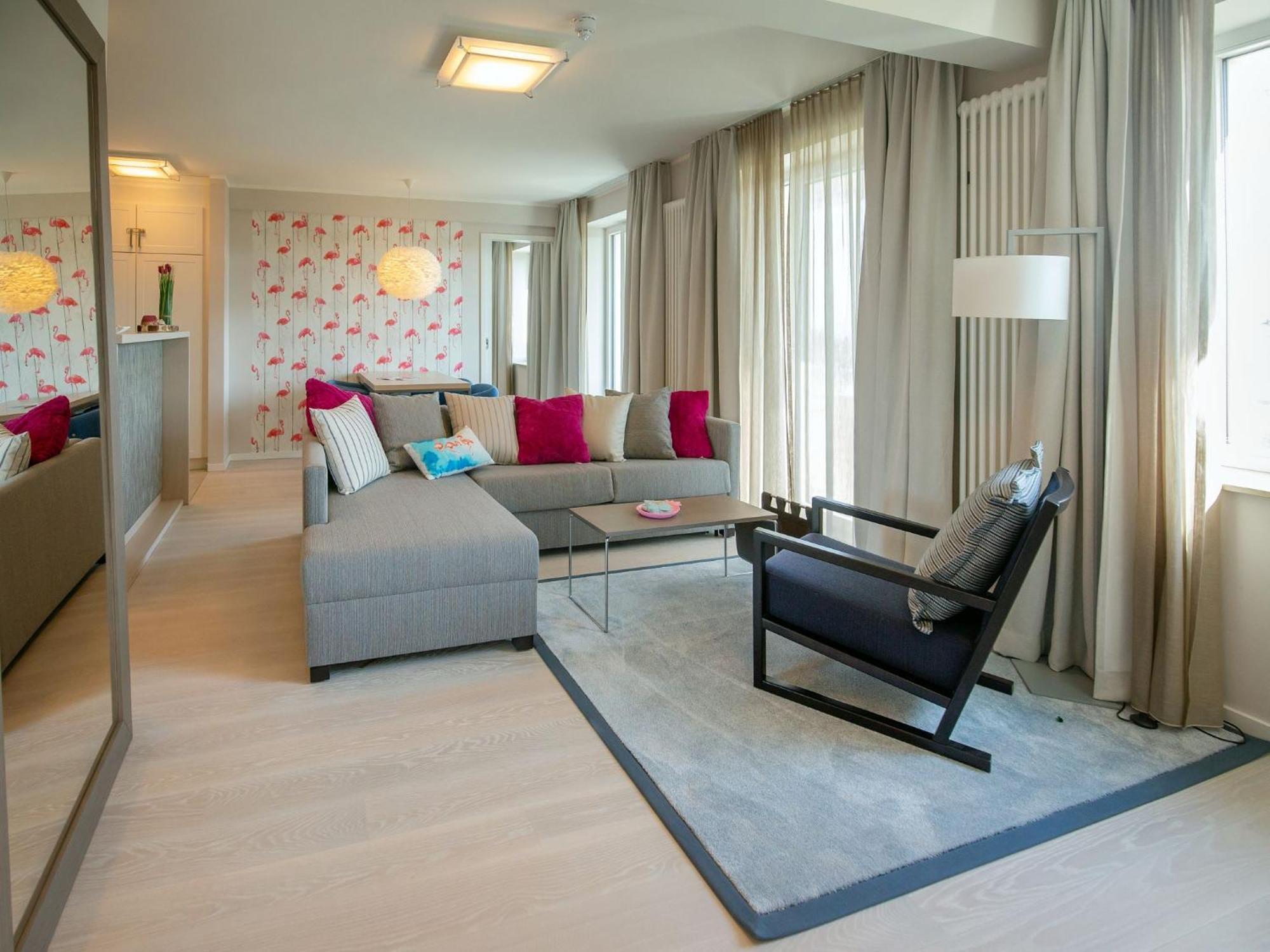 Duenenresidenz Prora - Ferienwohnung Mit Meerblick, 2 Schlafzimmern, Sauna Und Balkon Np-404 ビンツ エクステリア 写真