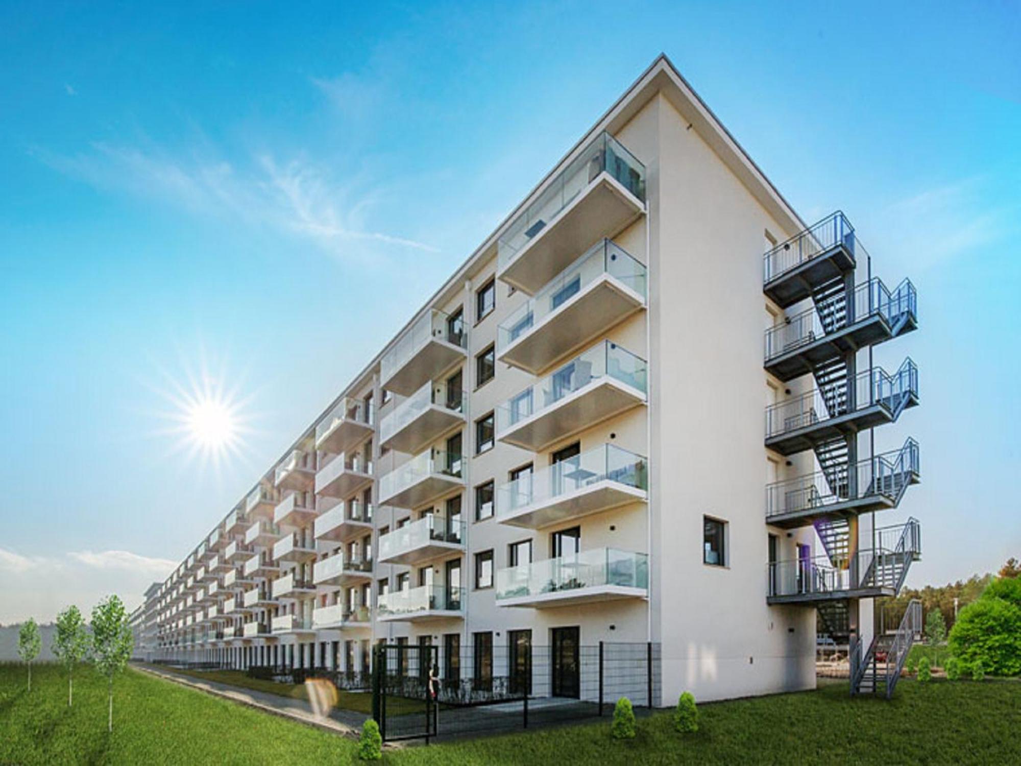 Duenenresidenz Prora - Ferienwohnung Mit Meerblick, 2 Schlafzimmern, Sauna Und Balkon Np-404 ビンツ エクステリア 写真